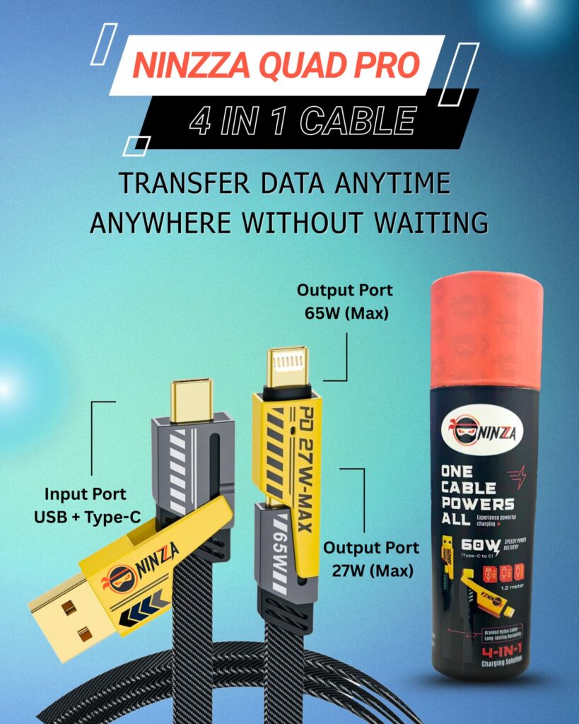 4 in 1 data cable